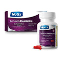 NOTTS Tension Headache Relief Without Aspirin for Head, Neck & Shoulder Pain - 100 Count, Acetaminophen 500 mg Caffeine 65 mg Caplets, for Aches Caused by Tension and Stress. Headache Relief caplets - TrustMedUSA