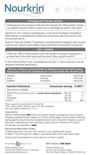 Nourkrin Man 60 Tablets (1 Month Supply) - TrustMedUSA