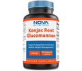 Nova Nutritions 2 Pack Konjac Root Glucomannan Capsules 2000 mg/Serving Veggie Caps - TrustMedUSA