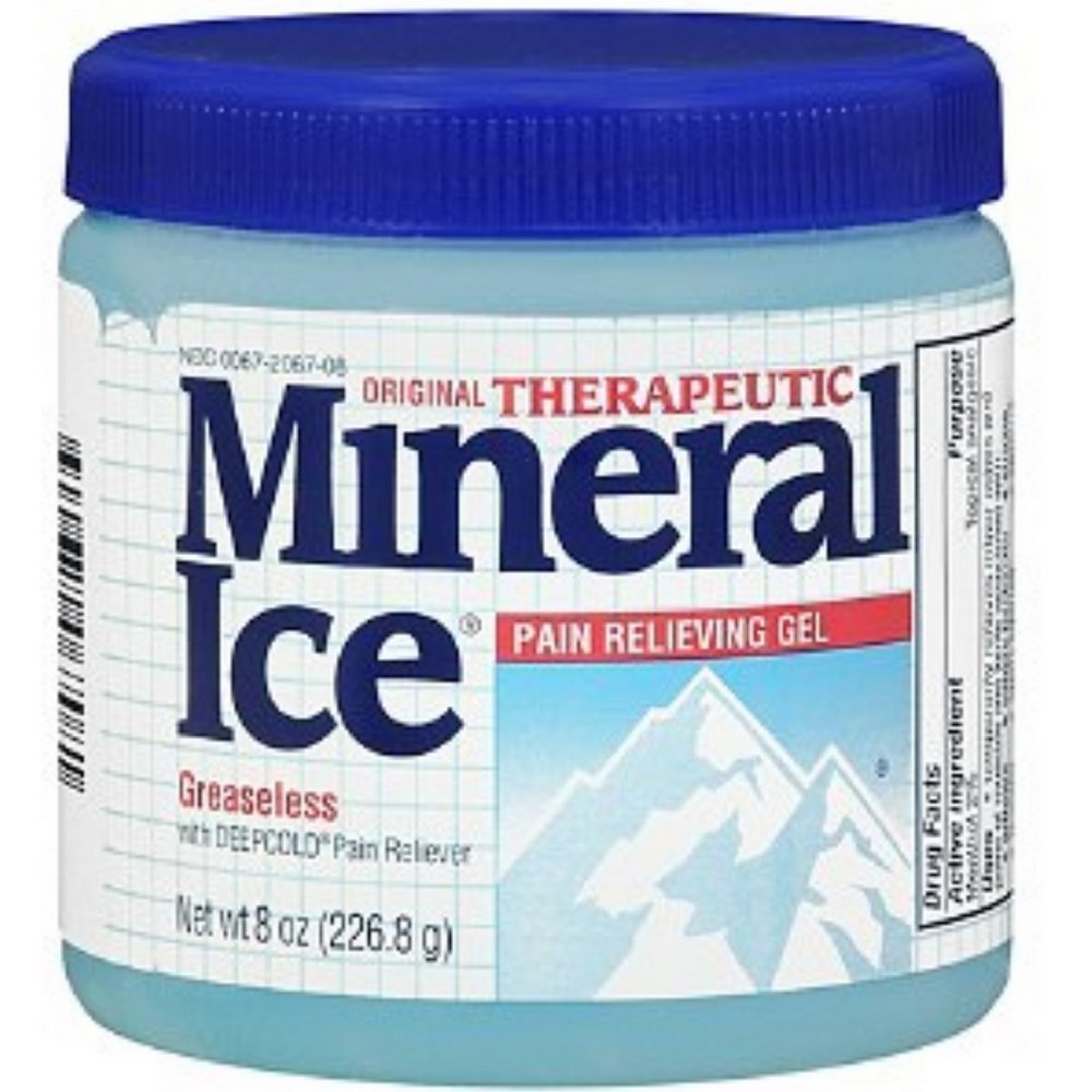 Novartis Mineral Ice Pain Relieving Gel, Original Therapeutic, 2 Count, 8 Ounces. - TrustMedUSA