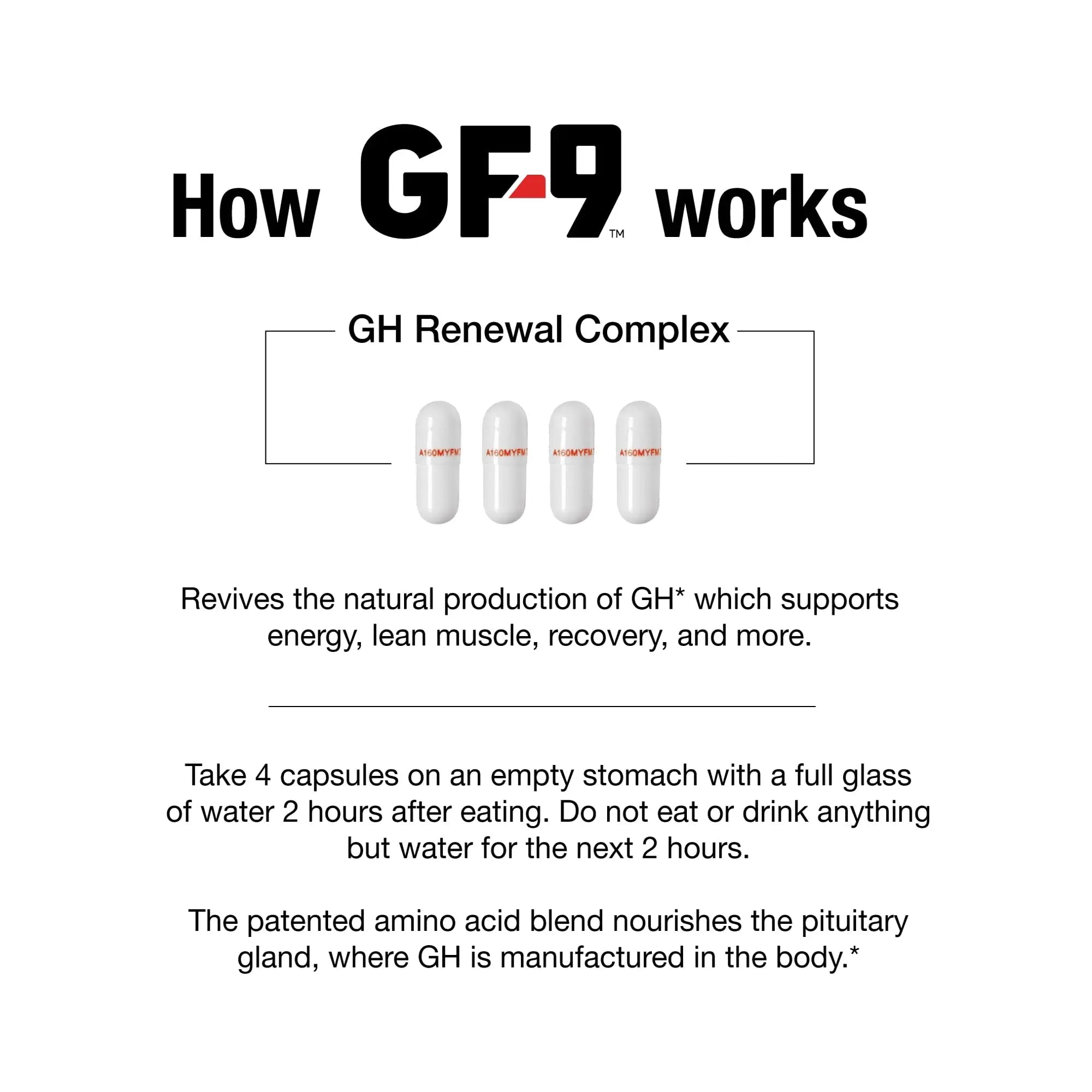 Novex Biotech GF-9 – HGH Boosting Supplement for Men - Workout Supple - TrustMedUSA