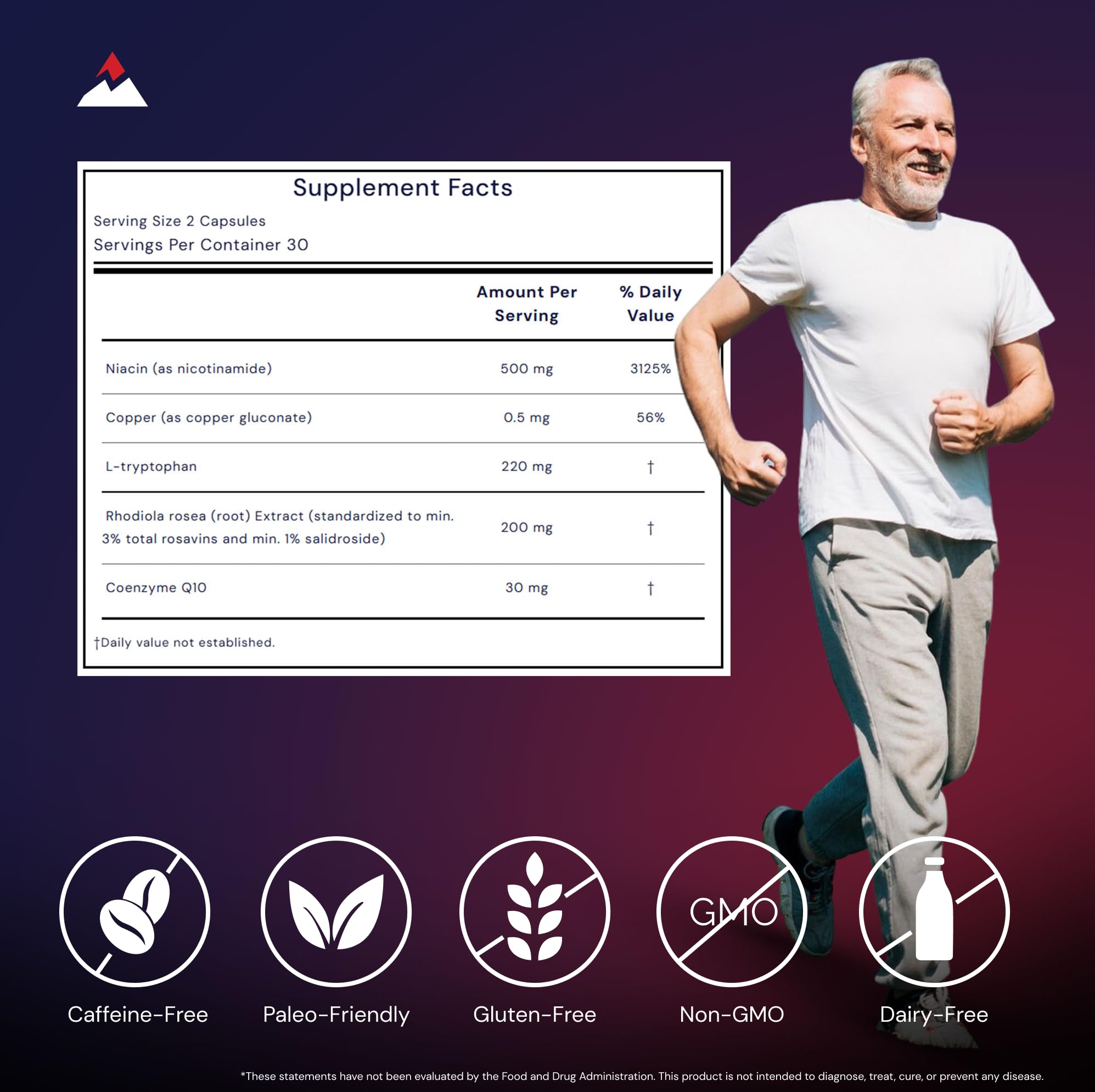 Novex Biotech Oxydrene NAD+ Enhancer - Natural Supplement Promoting Metabolism and Cardiovascular Support for Men and Women - (60 Capsules) - TrustMedUSA