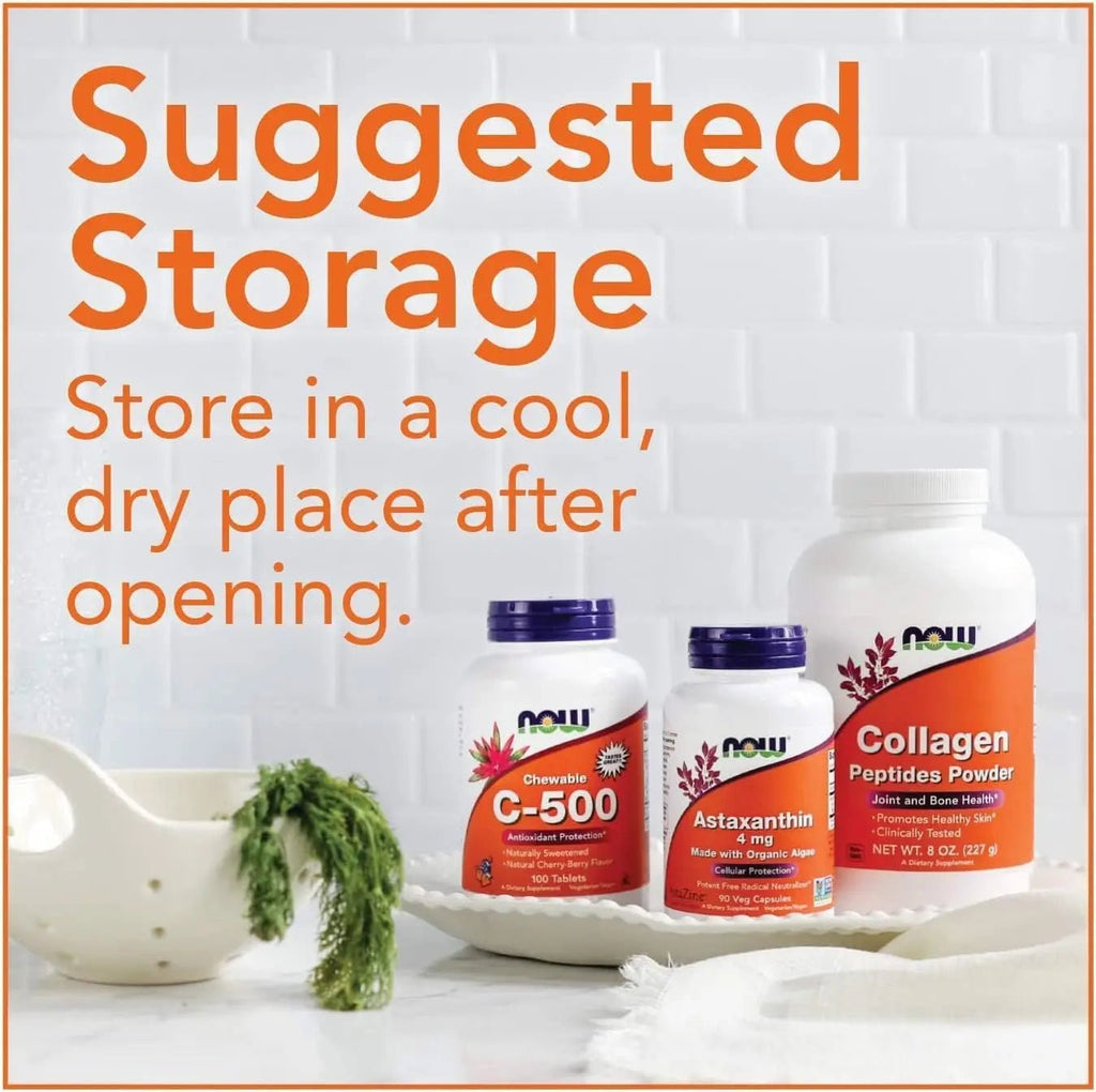 Now Foods Inositol 500 mg, Superior Myo Inositol Form, for Healthy Membrane Function - TrustMedUSA