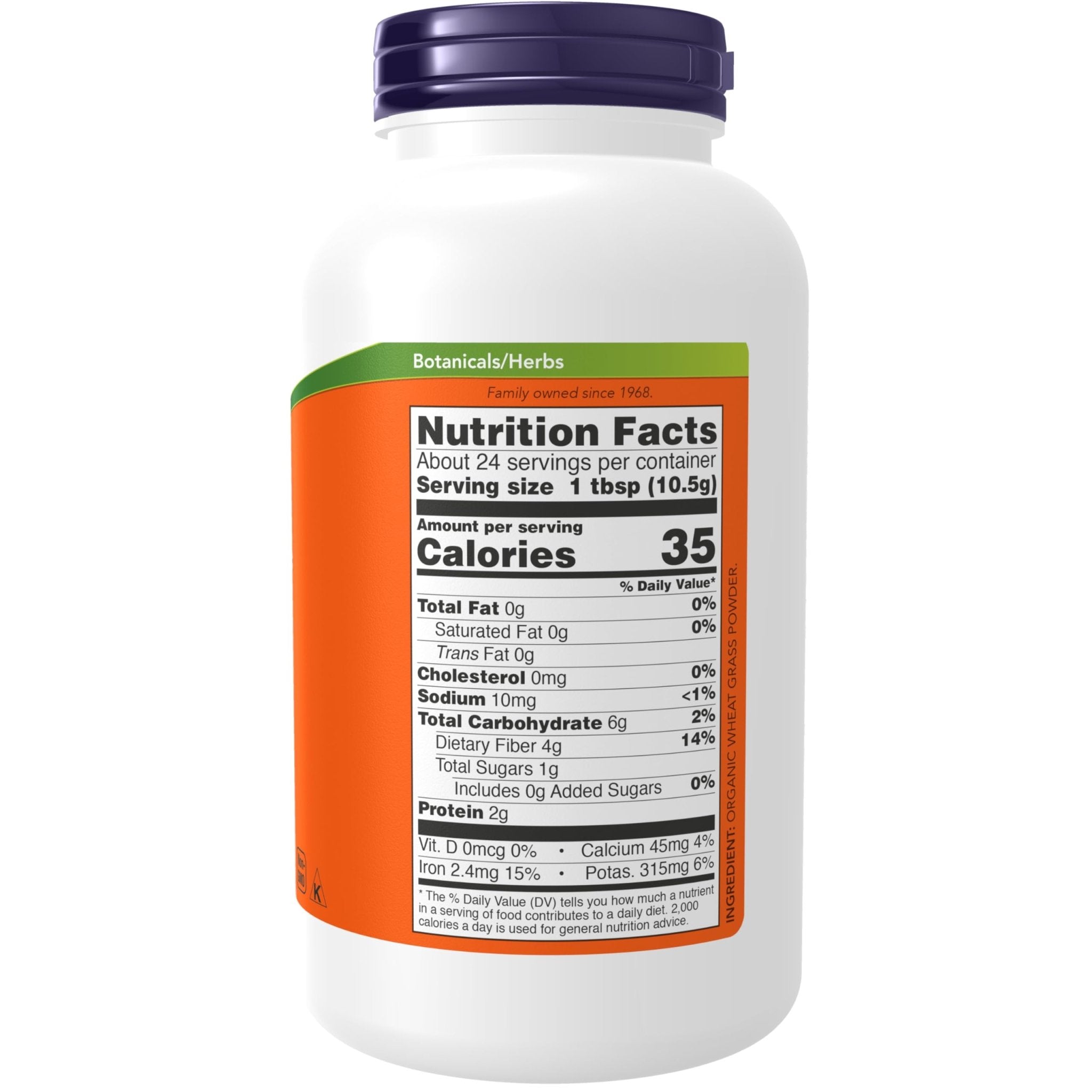 NOW Foods Supplements, Certified Organic and Non-GMO, Wheat Grass Powder, Green Superfood, 9-Ounce - TrustMedUSA