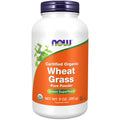 NOW Foods Supplements, Certified Organic and Non-GMO, Wheat Grass Powder, Green Superfood, 9-Ounce - TrustMedUSA