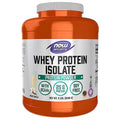 NOW Sports Nutrition, Whey Protein Isolate, 25 g With BCAAs, Creamy Vanilla Powder - TrustMedUSA