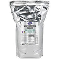 NOW Sports Nutrition, Whey Protein Isolate, 25 g With BCAAs, Unflavored Powder - TrustMedUSA