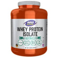 NOW Sports Nutrition, Whey Protein Isolate, 25 g With BCAAs, Unflavored Powder - TrustMedUSA