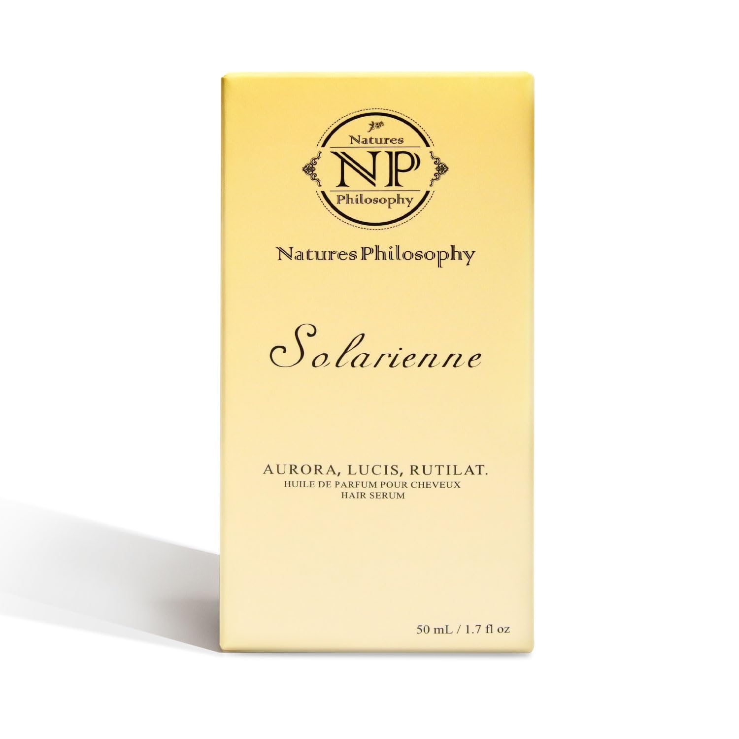 NP NATURES PHILOSOPHY Hair Perfume, Leave-in Hair Serum & Shine Hair Spray for Women, Anti-Frizz, Long Lasting Fragrance, Lightweight Conditioner & Glossier Hair Perfume oils - 50ml（Solarienne） - TrustMedUSA