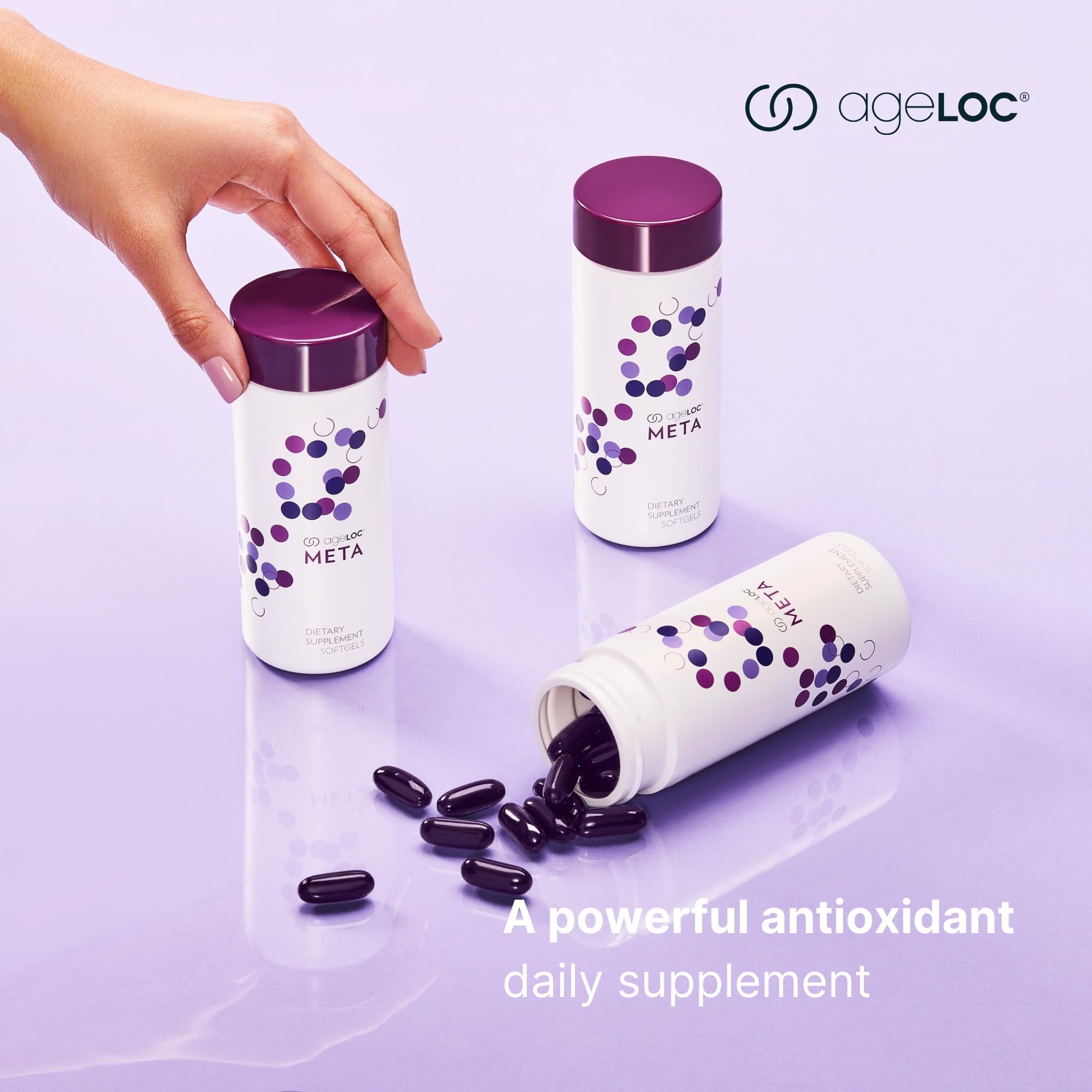 Nu Skin ageLOC Meta | Premium Dietary Supplement | Advanced Soft Gel Capsules Promoting Metabolic Health, Immune Support, Antioxidant Defense, and Improved Gut Health - TrustMedUSA