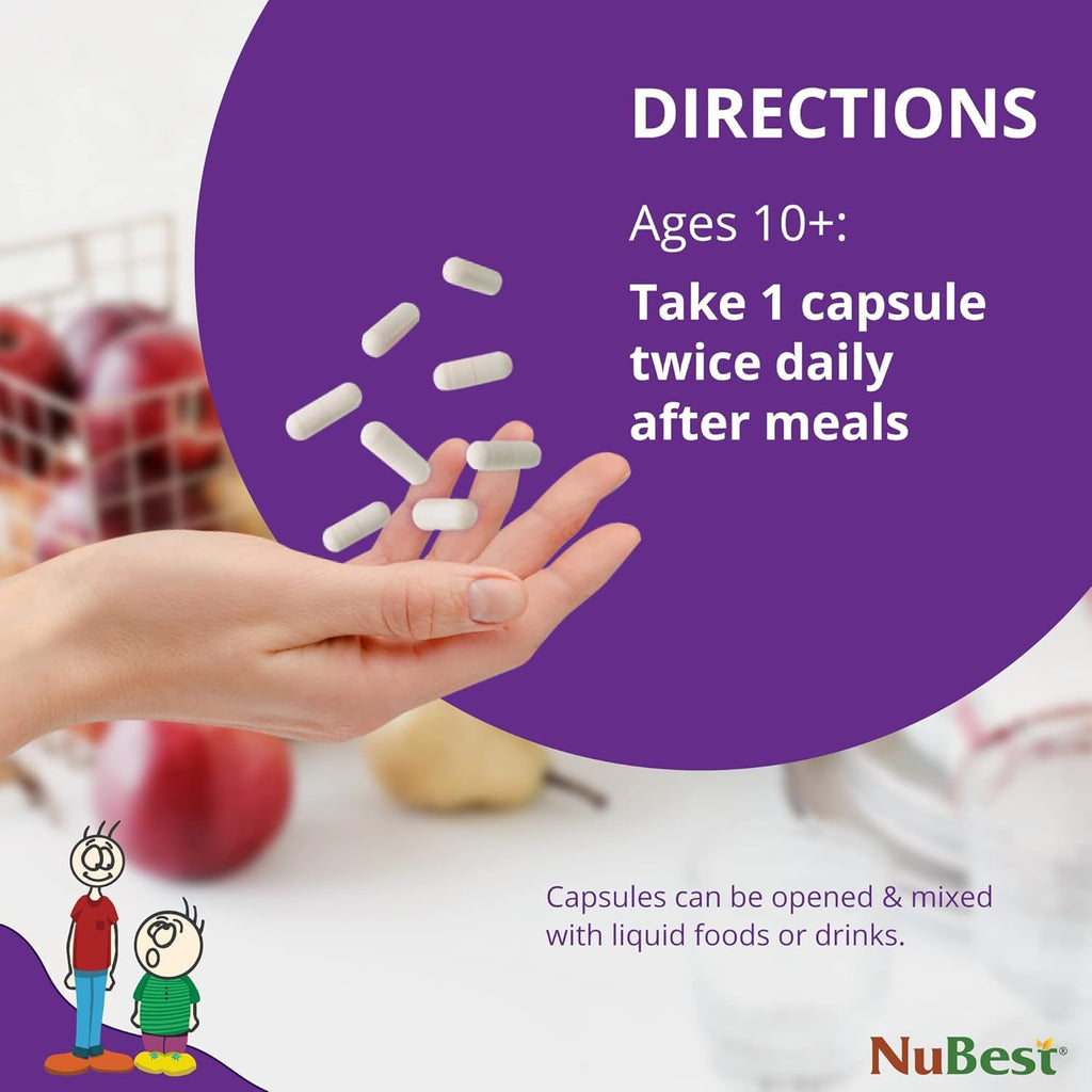 NuBest Tall 10+ Premium Bone Strength Formula, Enhanced Immunity and Overall Health for Age 10+ with Calcium, Vitamin D3, Vitamin K2 - TrustMedUSA