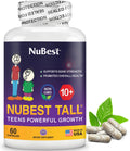 NuBest Tall 10+ Premium Bone Strength Formula, Enhanced Immunity and Overall Health for Age 10+ with Calcium, Vitamin D3, Vitamin K2 - TrustMedUSA