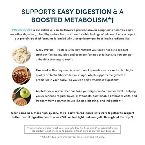 Nucific® PrebioBoost™ Daily Prebiotic Protein Powder, 16.2 Ounce - TrustMedUSA