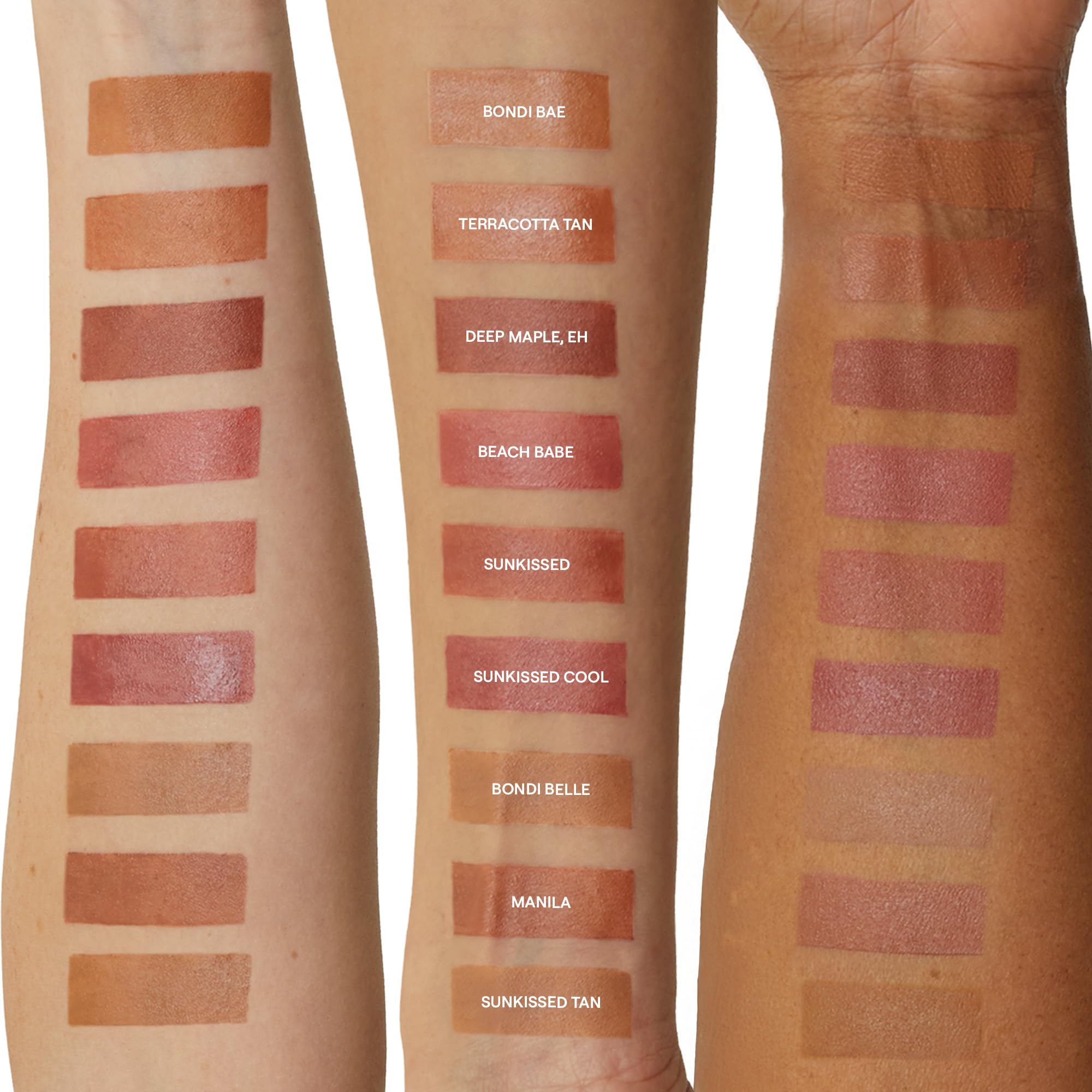 Nudestix Nudies Bronze All Over Matte Bronzing Stick – 3-in-1 Cream Bronzer for Cheeks, Eyes & Lips with Built-In Brush | Natural Contour & Sun-Kissed Glow | Bondi Bae - TrustMedUSA