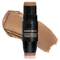 Nudestix Nudies Bronze All Over Matte Bronzing Stick – 3-in-1 Cream Bronzer for Cheeks, Eyes & Lips with Built-In Brush | Natural Contour & Sun-Kissed Glow | Bondi Bae - TrustMedUSA