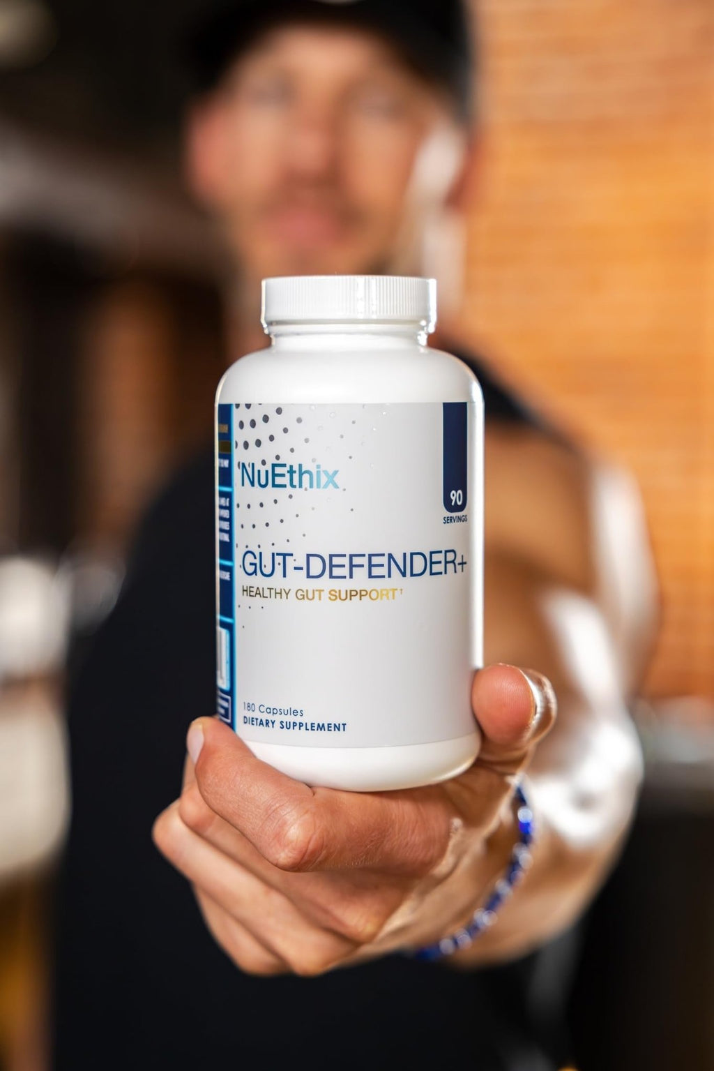 NuEthix Formulations Gut Defender+ Microbiome Balance Dietary Supplement, 180 Capsules, 90 Servings - TrustMedUSA