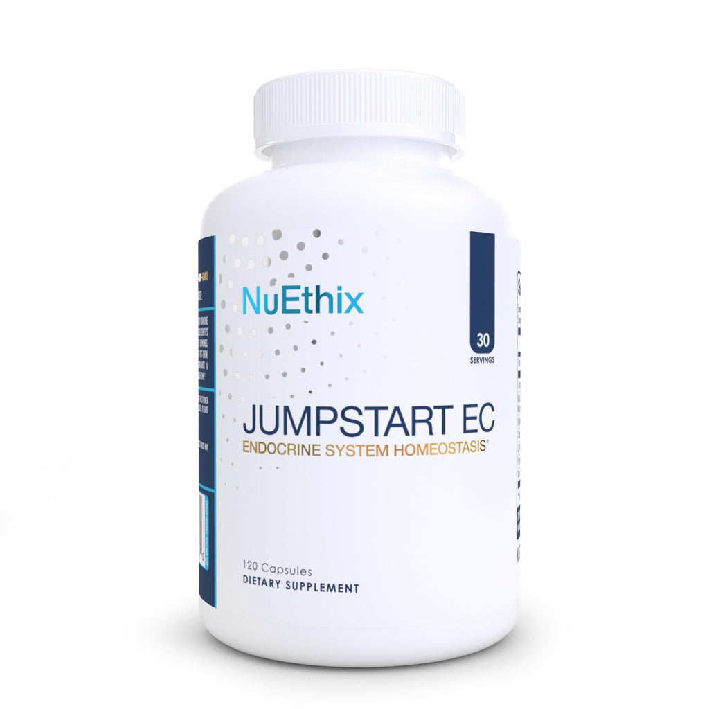 NuEthix Formulations Jumpstart EC, Endocrine System Homeostasis Dietary Supplement, 120 Capsules - TrustMedUSA