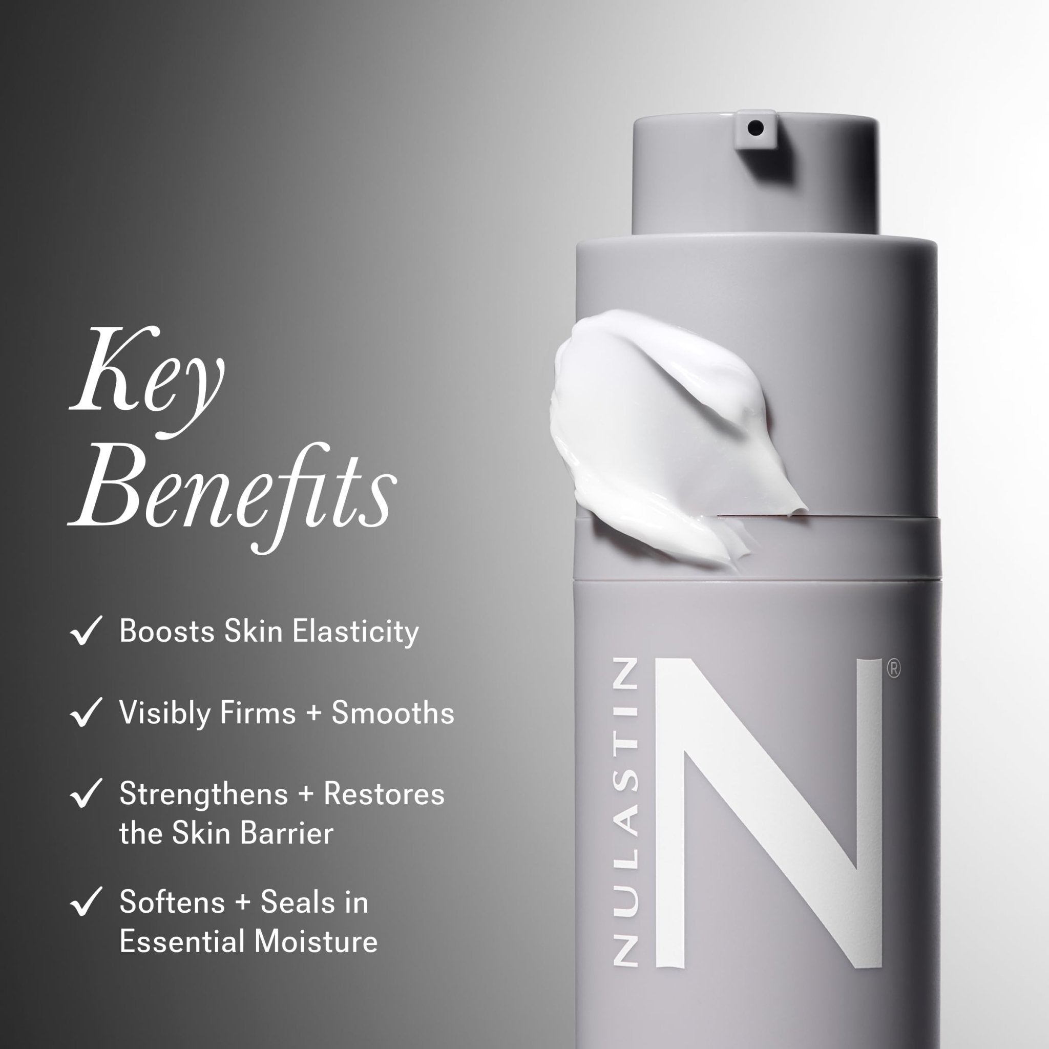 NULASTIN Dermal Rejuvenating Face Moisturizer for Women with Elastin, Peptides & Ceramides - Firming, Anti Aging Barrier Repair Cream for Dry, Mature Skin - Vegan, Silicone Free, 1.7 Fl Oz - Maple Wellness Supplements