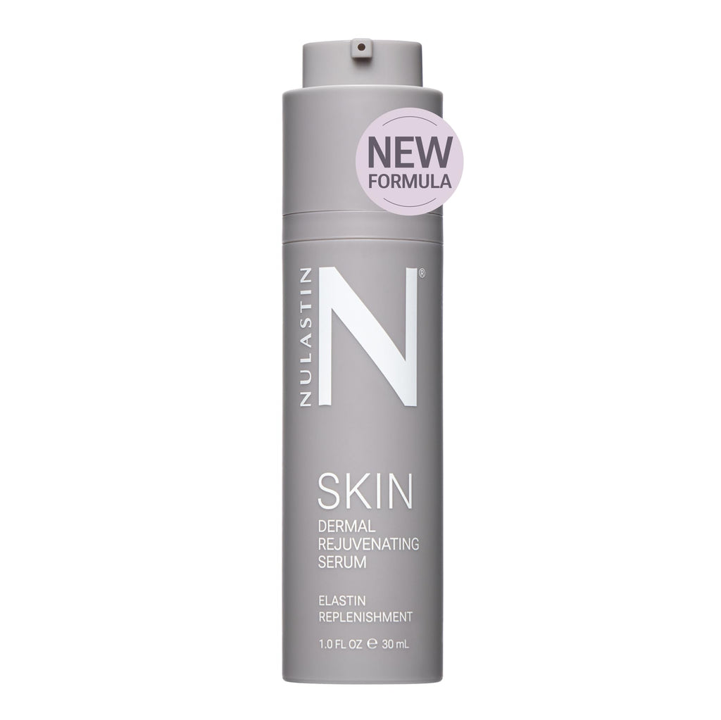NULASTIN Dermal Rejuvenating Peptide Face Serum for Women with Elastin - Firming, Anti Aging, Barrier Repair, Plumping Hydrating Serum Sensitive & Mature Skin - Vegan, 1 Fl Oz - Maple Wellness Supplements
