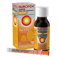 NUROFEN® Junior Fever and Pain Syrup Orange 40 mg/ml, 100 ml - Maple Wellness Supplements