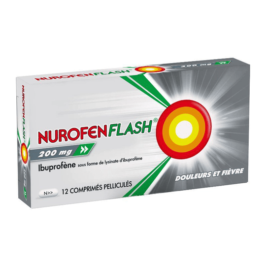 Nurofenflash 200mg ibuprofen - 12 tablets - TrustMedUSA