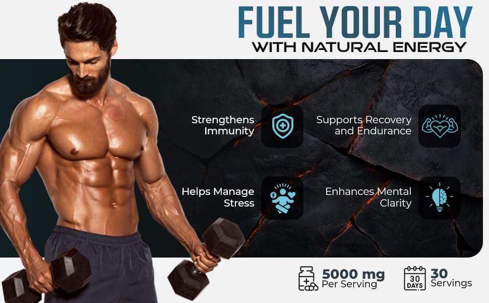 Nusalus Shilajit Plus Gummies – 5-in-1 Adaptogen Energy & Focus Supplement | Shilajit, Ashwagandha, Lion’s Mane, Sea Moss & Beet Root | Natural Energy & Stress Support | Made in USA, Vegan, 60ct - TrustMedUSA