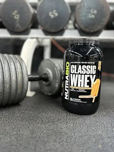 NutraBio Classic Whey Protein Powder- 25G of Protein Per Scoop - Full-Spectrum Amino - TrustMedUSA