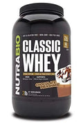 NutraBio Classic Whey Protein Powder- 25G of Protein Per Scoop - No Fillers, Artificial - TrustMedUSA