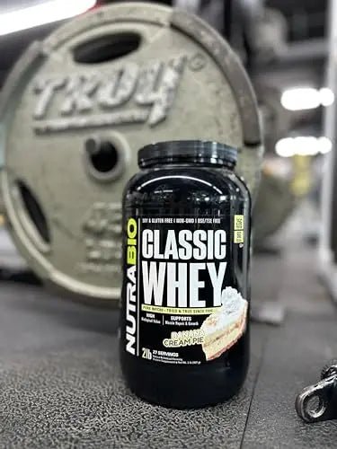 NutraBio Classic Whey Protein Powder- 25G Protein Per Scoop - Full-Spectrum Amino - TrustMedUSA