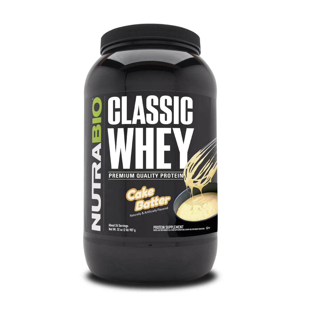 NutraBio Classic Whey Protein Powder- 25G Protein Per Scoop - Full-Spectrum Amino - TrustMedUSA