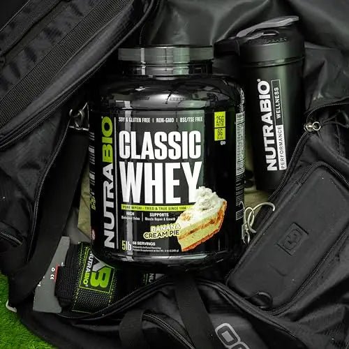 NutraBio Classic Whey Protein Powder- 25G Protein Per Scoop - Full-Spectrum Amino - TrustMedUSA