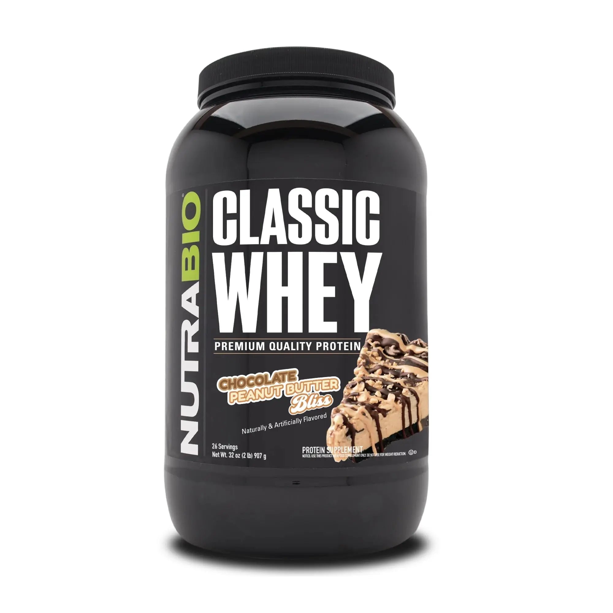 NutraBio Classic Whey Protein Powder- Full-Spectrum Amino Acid Profile - No Fillers - TrustMedUSA