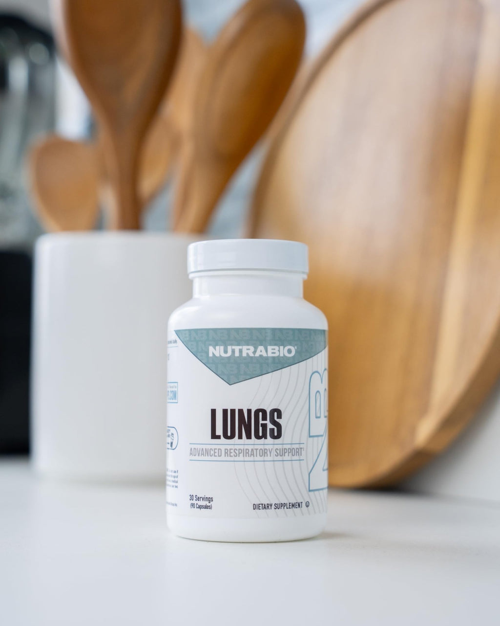 NutraBio Lungs Supplement - Blend of Immuno-LP20 and Natural Extracts to Help Support Respiratory & Immune Health - 90 Capsules - TrustMedUSA