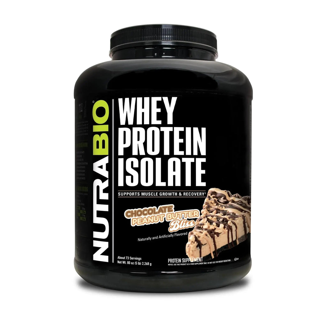 NutraBio Whey Protein Isolate Supplement – 25g of Protein Per Scoop with Complete - TrustMedUSA