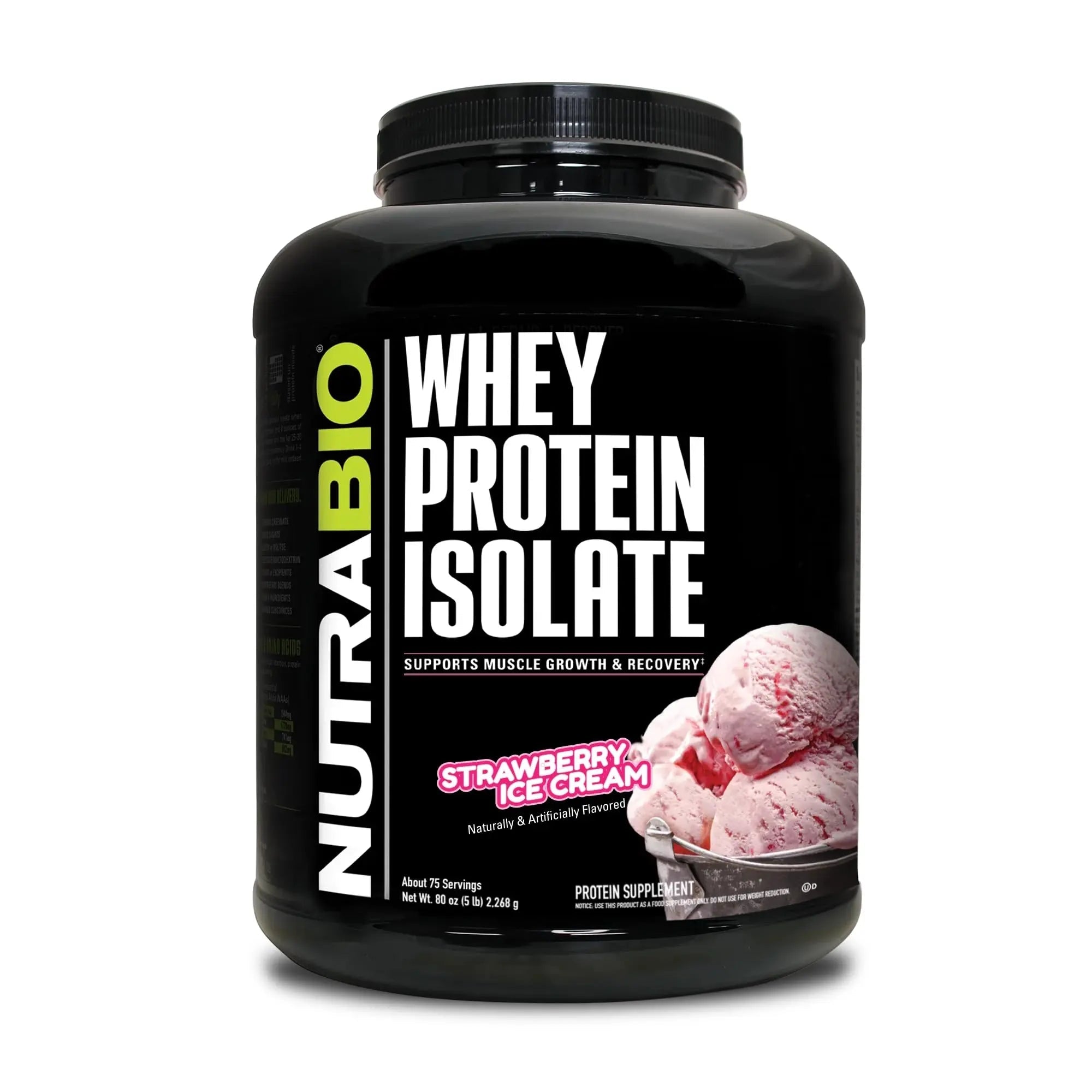 NutraBio Whey Protein Isolate Supplement – 25g of Protein Per Scoop with Complete - TrustMedUSA