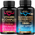 NUTRAHARMONY Vitamin B Complex & Glucosamine Chondroitin Capsules - TrustMedUSA