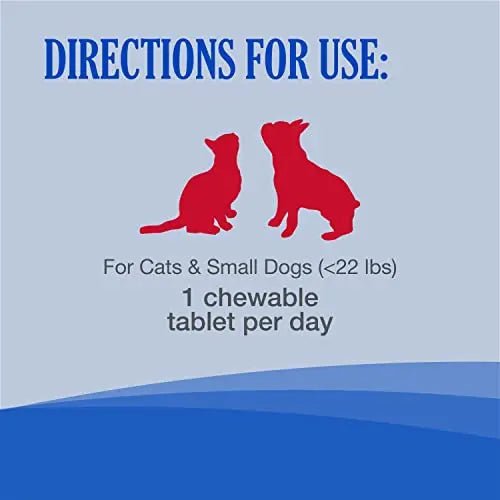 Nutramax Cobalequin B12 Supplement for Cats and Small Dogs, 45 Count (Pack of 1) - TrustMedUSA