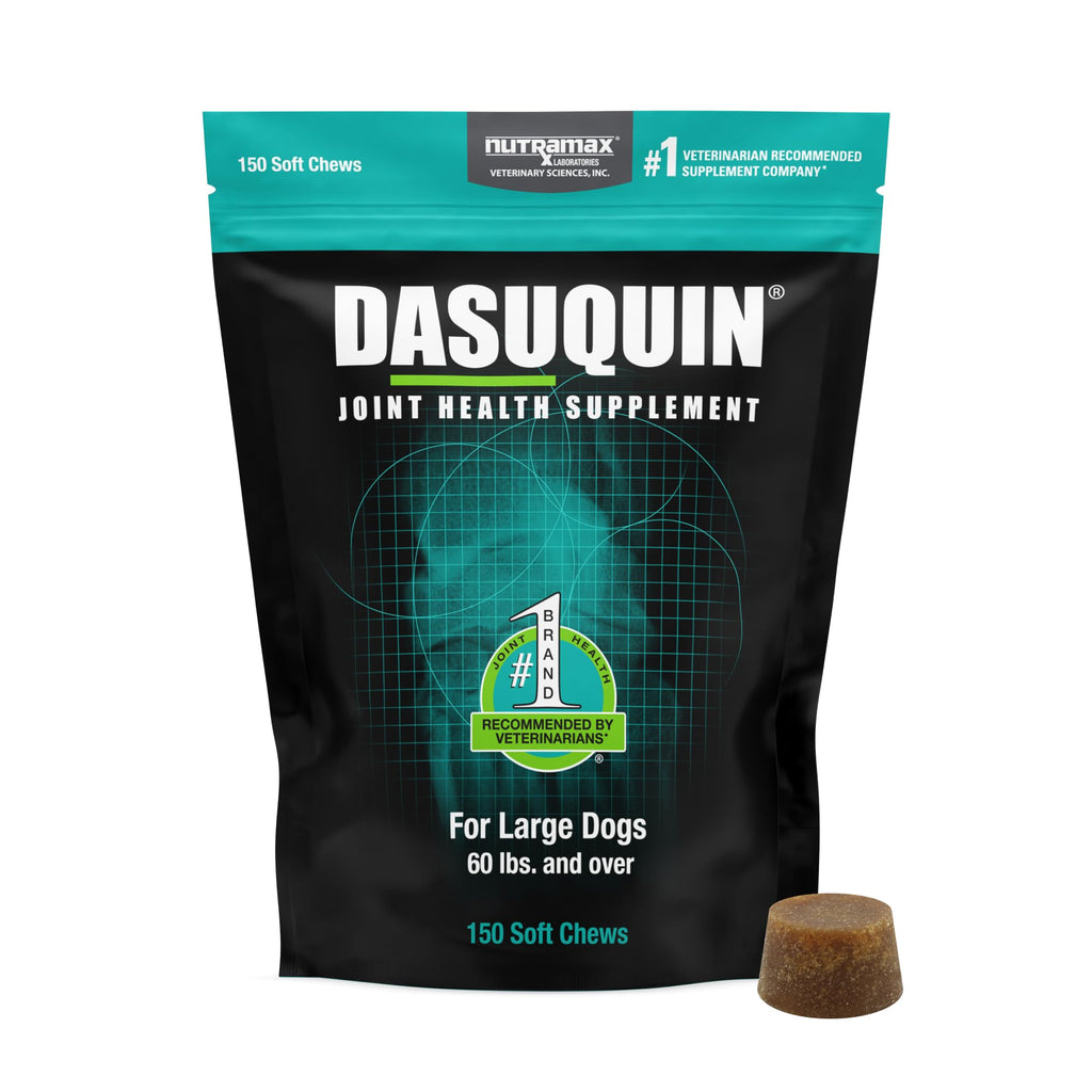 Nutramax Dasuquin for Large Dogs, Joint Health Supplement, Contains Glucosamine for Dogs, Plus Chondroitin, ASU and More, Supports Healthy Joints, Soft Chews, 150 Count - TrustMedUSA