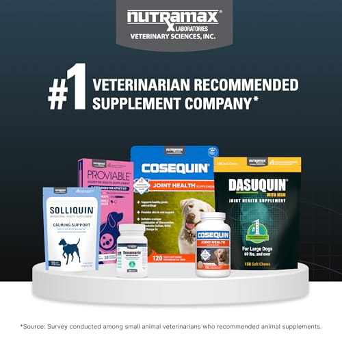 Nutramax Dasuquin for Small to Medium Dogs, Joint Health Supplement, Contains Glucosamine for Dogs, Plus Chondroitin, ASU, MSM and More, Supports Healthy Joints, Chewable Tablets, 150 Count - TrustMedUSA