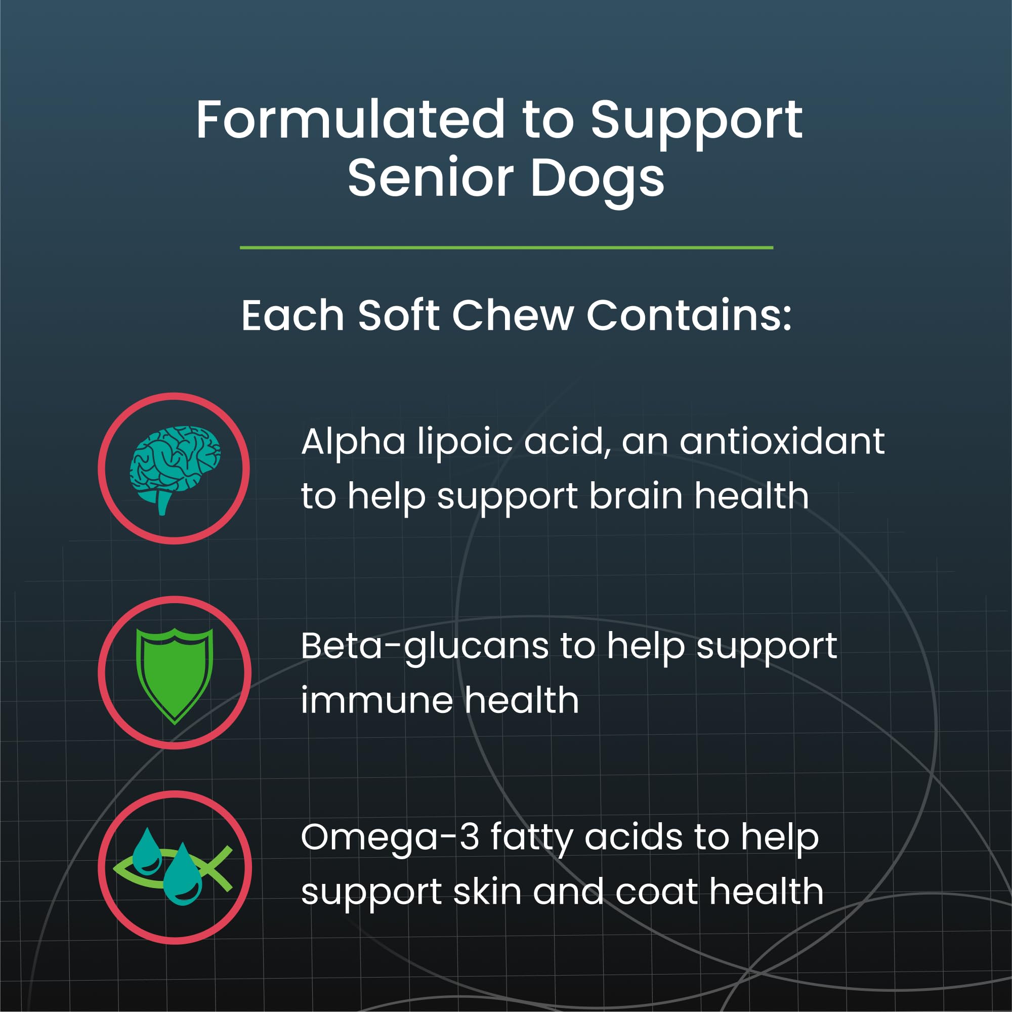 Nutramax Dasuquin Joint Health Supplement for Large Senior Dogs – for Immune Support, Skin & Coat Health, and Brain Health, 84 Soft Chews - TrustMedUSA
