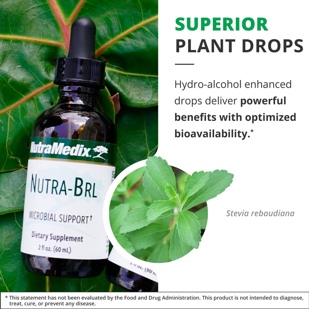 Nutramedix Nutra BRL - Liquid Herbal Supplement for Gut Health & Immune Support - Samento & Banderol for Digestive Health - Immune System Booster Supplement (60mL) - TrustMedUSA