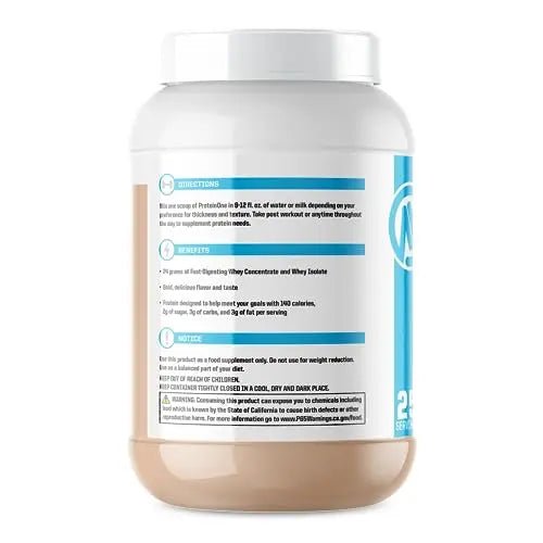NutraOne ProteinOne Whey Protein Promote Recovery and Build Muscle with a Protein - TrustMedUSA