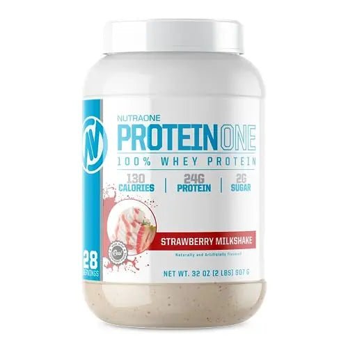 NutraOne ProteinOne Whey Protein Promote Recovery and Build Muscle with a Protein - TrustMedUSA