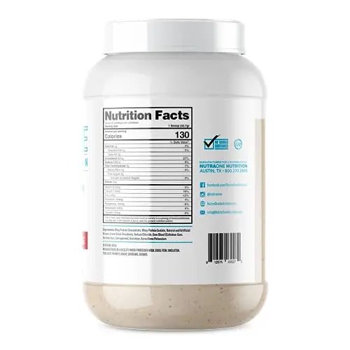 NutraOne ProteinOne Whey Protein Promote Recovery and Build Muscle with a Protein - TrustMedUSA