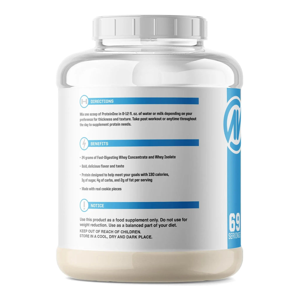 NutraOne ProteinOne Whey Protein Promote Recovery and Build Muscle with a Protein - TrustMedUSA