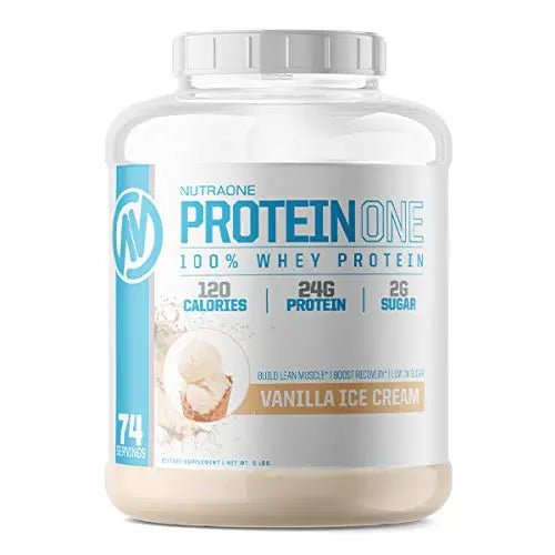 NutraOne ProteinOne Whey Protein Promote Recovery and Build Muscle with a Protein - TrustMedUSA