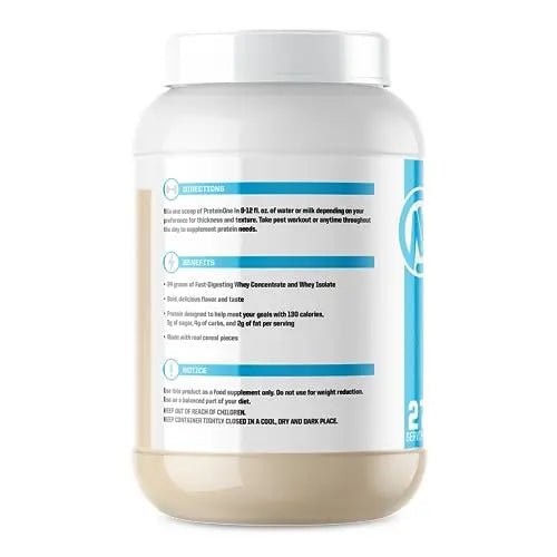 NutraOne ProteinOne Whey Protein Promote Recovery and Build Muscle with a Protein - TrustMedUSA