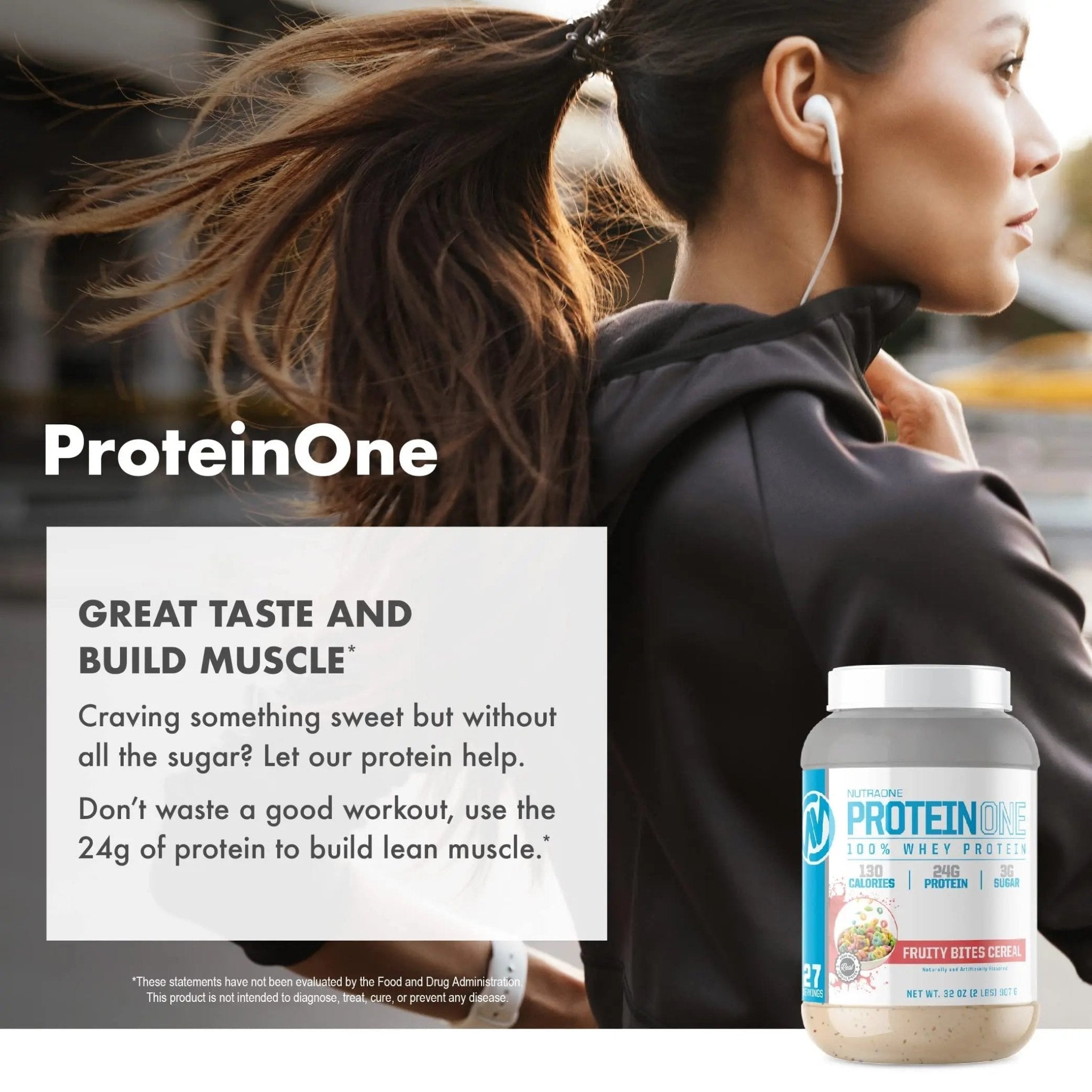 NutraOne ProteinOne Whey Protein Promote Recovery and Build Muscle with a Protein - TrustMedUSA