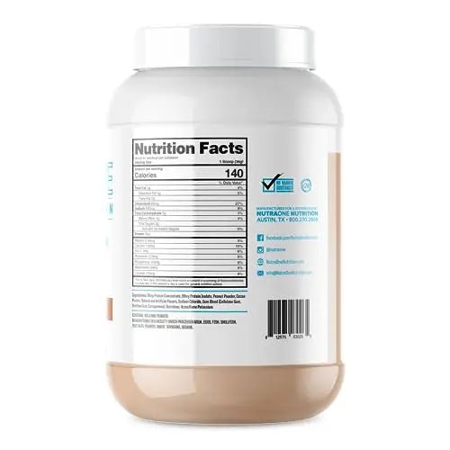 NutraOne ProteinOne Whey Protein Promote Recovery and Build Muscle with a Protein - TrustMedUSA