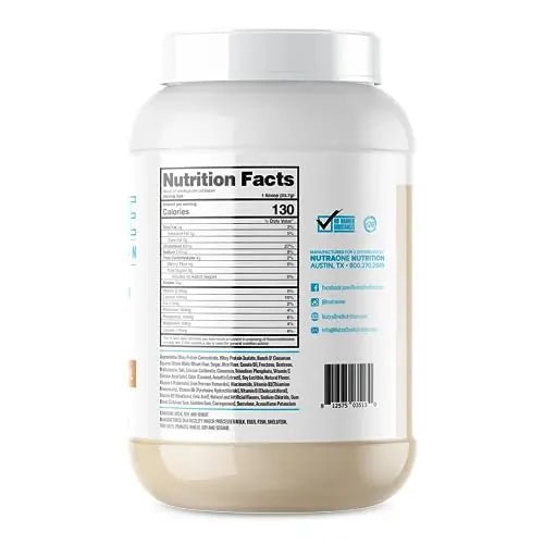 NutraOne ProteinOne Whey Protein Promote Recovery and Build Muscle with a Protein - TrustMedUSA